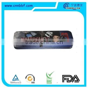 Cheap Rectangle Tin Pen Box Can Box Case thumbnail-1