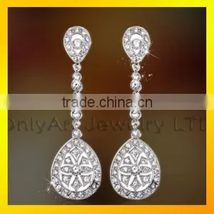 Fashion Design Stud Earrings Top Quality Shiny Latest Hanging Earrings thumbnail-1