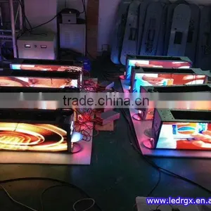 RGX-18 P6 Full Color Taxi Top LED Display for Advertising thumbnail-2