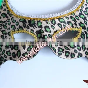 New Products 2016 Venetian Green Cock Feather Mask With Cloth Halloween Mask For Party And Stage Decoration thumbnail-4