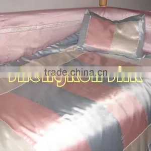 Children in Patchwork Bedspread 19mm Charmeuse Silk thumbnail-1
