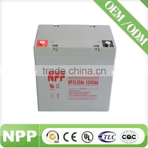 12v55ah General Lead Acid Battery for Security System thumbnail-1