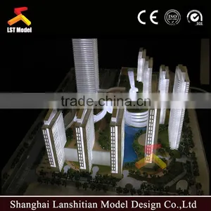 Maquette Rendering Miniature Architectural Scale Model With Light thumbnail-4