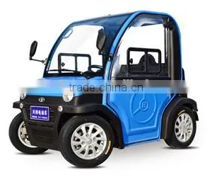 Mini Electric Car Elactric Automobile Blue thumbnail-1