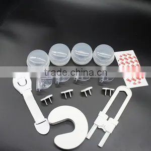 Door Stopper,Child Safety Locks Kit Keeps Kids Safe From Poisoning, Burns, Shocks, Cuts, Jams and Head Injury thumbnail-2