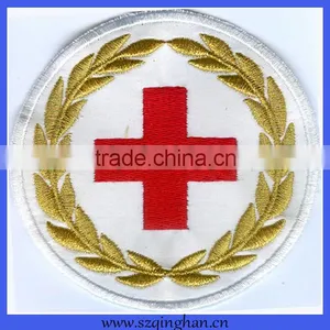 Custom Noon Cake Shape Plentiful Thrill of a Romance Embroidery Patches thumbnail-6