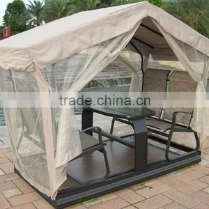 Patio Garden 4 Seater Swing Chair thumbnail-4