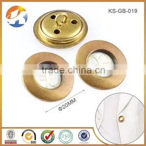 High Quality Fashion Copper Garment Sewing Button thumbnail-1