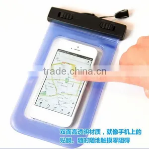 Beach Swimming Waterproof Bag for Phone Plastic Suitable for Lots of Mobile Phone Waterproof Bag thumbnail-5