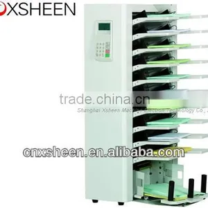 Booklet Making Machine,XH-I Six Trays Digital Paper Collator Machine ,paper Collating Machine,booklet Making Machine thumbnail-1
