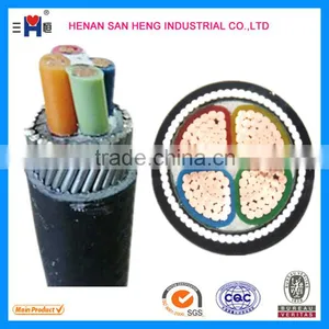 0.6|1kv Low Voltage High Quality Low Voltage 0.6/1kV Sigle Cores XLPE Insulated PVC Sheathed Armoured Power Cable thumbnail-2