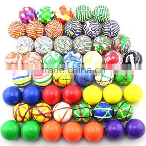 China Wholesale Quality Products Toys for Kids Bulk Buy From China Mixed Solid Colors Clear 27mm High Bouncy Rubber Ball thumbnail-1