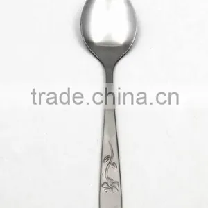 China LBY Wholesale Stainless Steel Dessert Spoon Cutlery thumbnail-1