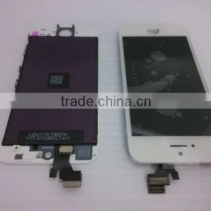 Express! Original LCD Touch Screen Digitizer Frame Assembly Full Set LCD Touch Screen Replacement for IPhone 5 thumbnail-1