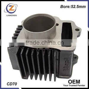 CD70 Motorcycle Cylinder With Piston Kit CD70 47mm thumbnail-1