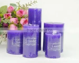 Colored and Scented Cheap Pillar Candles Wholesale thumbnail-1