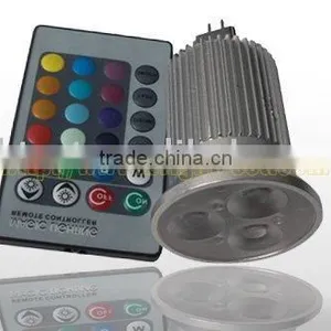 9W MR16 RGB LED Spotlight ,3x3W LED Spotlight thumbnail-1