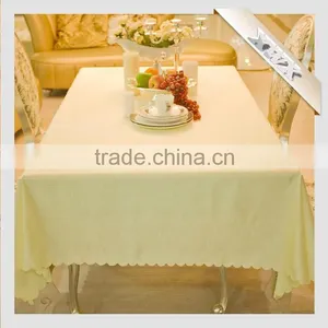 2015 Factory Wholesale and Cheap Ruffled Table Cloth Fabric thumbnail-2