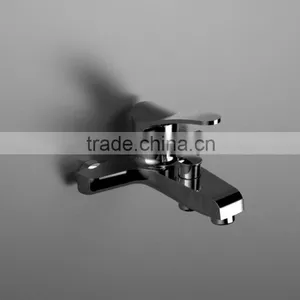 Cebien Shower Set - 'SHOWER FLOWER' - Shower System With Rain Shower Head, Hand Shower, Bath Faucet & Mirror thumbnail-3