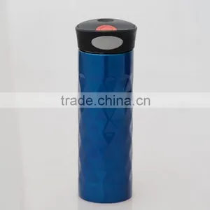 Wide Mouth Double Wall Stainless Steel Vaccum Coffe Mug With Full Color Coating thumbnail-1