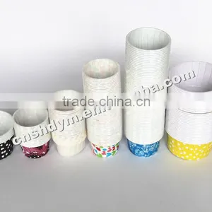 Colorful Disposable Round Paper Cake Cup thumbnail-6