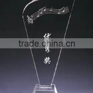 High Quality Fashionable Clear Acrylic Acrylic World Cup Soccer Trophy With Various Size thumbnail-2