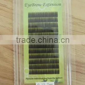 Individual Tray Silky Mink Eyebrow Extension thumbnail-1