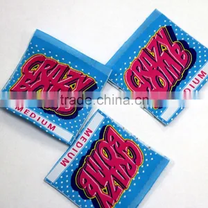 Popular Colorful Direct Factory Woven Lable High-quality Free Sample Garment Clothes thumbnail-1