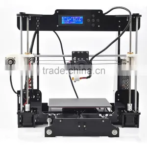 2016 New Upgraded Quality High Precision Reprap Prusa I3 DIY Full Clear Acrylic LCD 3d Printer Kit 3D Printing Machine for Sale thumbnail-2