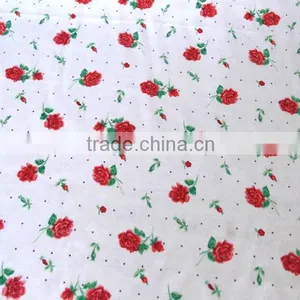 Polyester Printed Satin Fabric for Dress/nightdress/home Textile thumbnail-1
