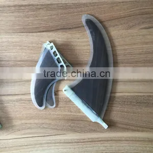 1+2 SUP BOARD Wood FIN SET 1x 8" CENTRE FIN 2X Future SIDE FIN thumbnail-2