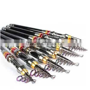 Portable Carbon Fiber Telescopic Fishing Rod Retractable Travel Spinning Fishing Pole ,Saltwater Boat Sea Rod thumbnail-3