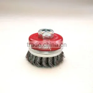 Knotted Cup Brushes With Bridle, Diameter 65mm or 2 1/2" thumbnail-1