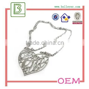Beaded Necklace Fashion Jewelry Necklace Heart thumbnail-3