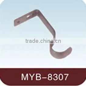Iron Curtain Rod Bracket,iron Curtain Pole Holder,iron Curtain Tube Support thumbnail-1