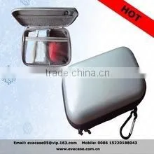 Eva Camera Case of Silver Waterproof PU Case for Digital Camera and Accessories thumbnail-1