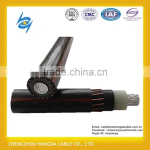 600/1000V Single Core Aluminum Conductor XLPE Insulated Concentric Neutral Cable thumbnail-1