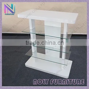 High Quality 4 LayersTempered Glass TV Stand Wooden thumbnail-1
