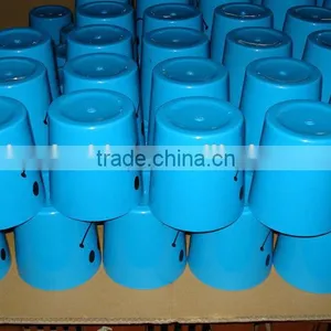 BT011 Round Smile Face Dustbin, Promotional Gift Round Bin, Small Plastic Bin With Lids thumbnail-3