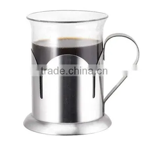 Coffee/tea Plunger With Stainless Steel and Heat Resistant Glass thumbnail-1