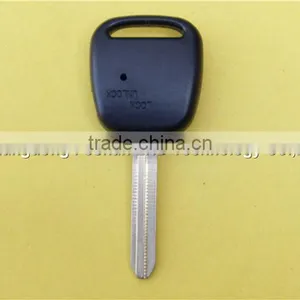 Uncut TOY43 Remote Key Shell Case for TOYOTA With Logo and One Side Hole thumbnail-2