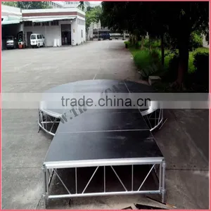 Outdoor Aluminum Portable Assembly Concert Stage thumbnail-1