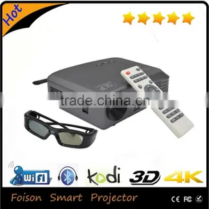 Hot Sell 1280*800 LED Lamp Support 1080P Smart Home Theater 3D Projector thumbnail-1