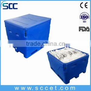 1000L Insulated Ice Bin, Ice Bins for Fish, Fish Ice Bin thumbnail-1