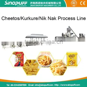 New Condition Automatic Corn Curl Machine/Baked Puff Corn Snack Food Machine thumbnail-1
