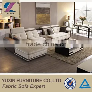 Sofa in Guangzhou Low MOQ Lobby Corner Wooden Sofa Set Designs thumbnail-1