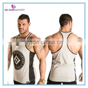 100% Cotton Mens Sportswear Sports Singlet thumbnail-1