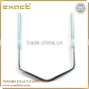 MANUFACTURER SUPPLY HIGH QUALITY ZINC/YELLOW/HOT DIP GALVANIZED STANDATD GRADE4.8/8.8/10.9 HIGH STRENGTH U BOLT thumbnail-1