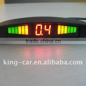 12V Ultrasonic Waterproof Reversing Sensor LED Display Car Parking Sensor KS-3676 thumbnail-1