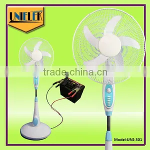 DC Power Water Cooling Solar Panel System Rechargeable 12 Volt dc Air Cooler Fan thumbnail-2